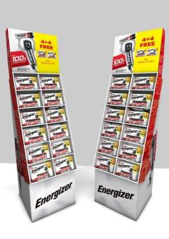 Energizer Max AA and AAA Floor Stand